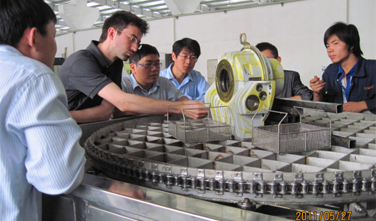 德國客戶驗收設(shè)備